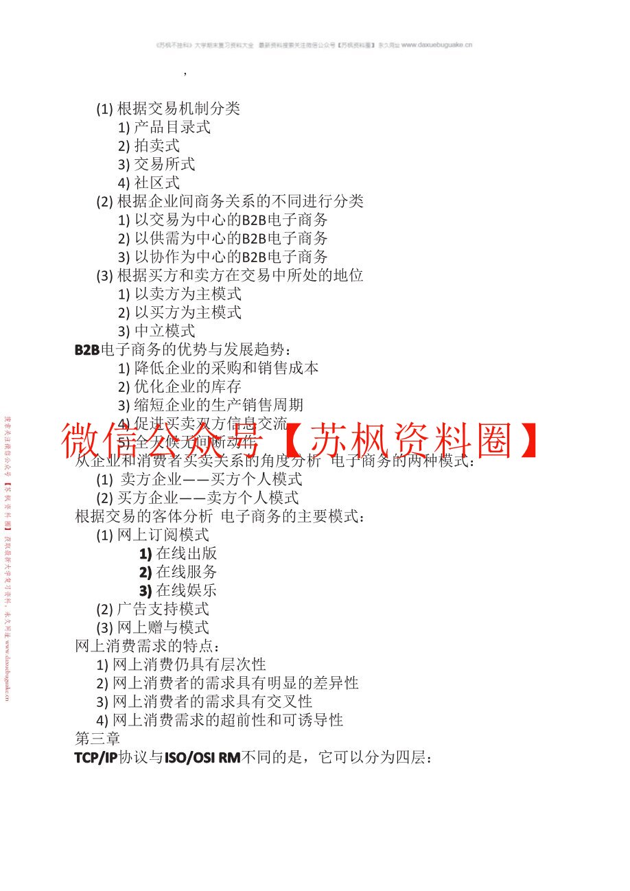 电子商务运营